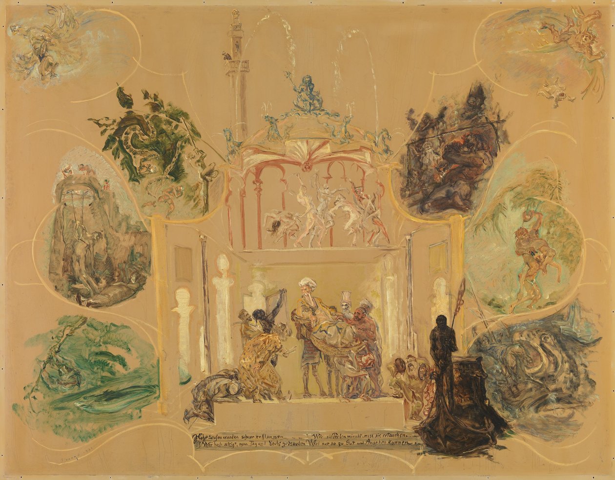 Theatervorhang de Max Slevogt