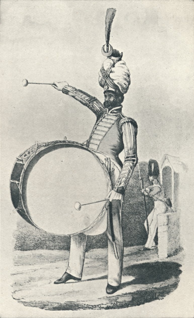 Guardias Granaderos, Tambor 1829, 1829 1909 de Maxim Gauci