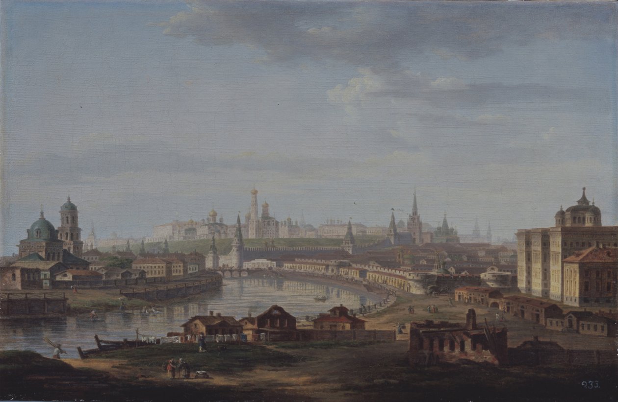 Vista de Moscú de Maxim Nikiphorovich Vorobyev