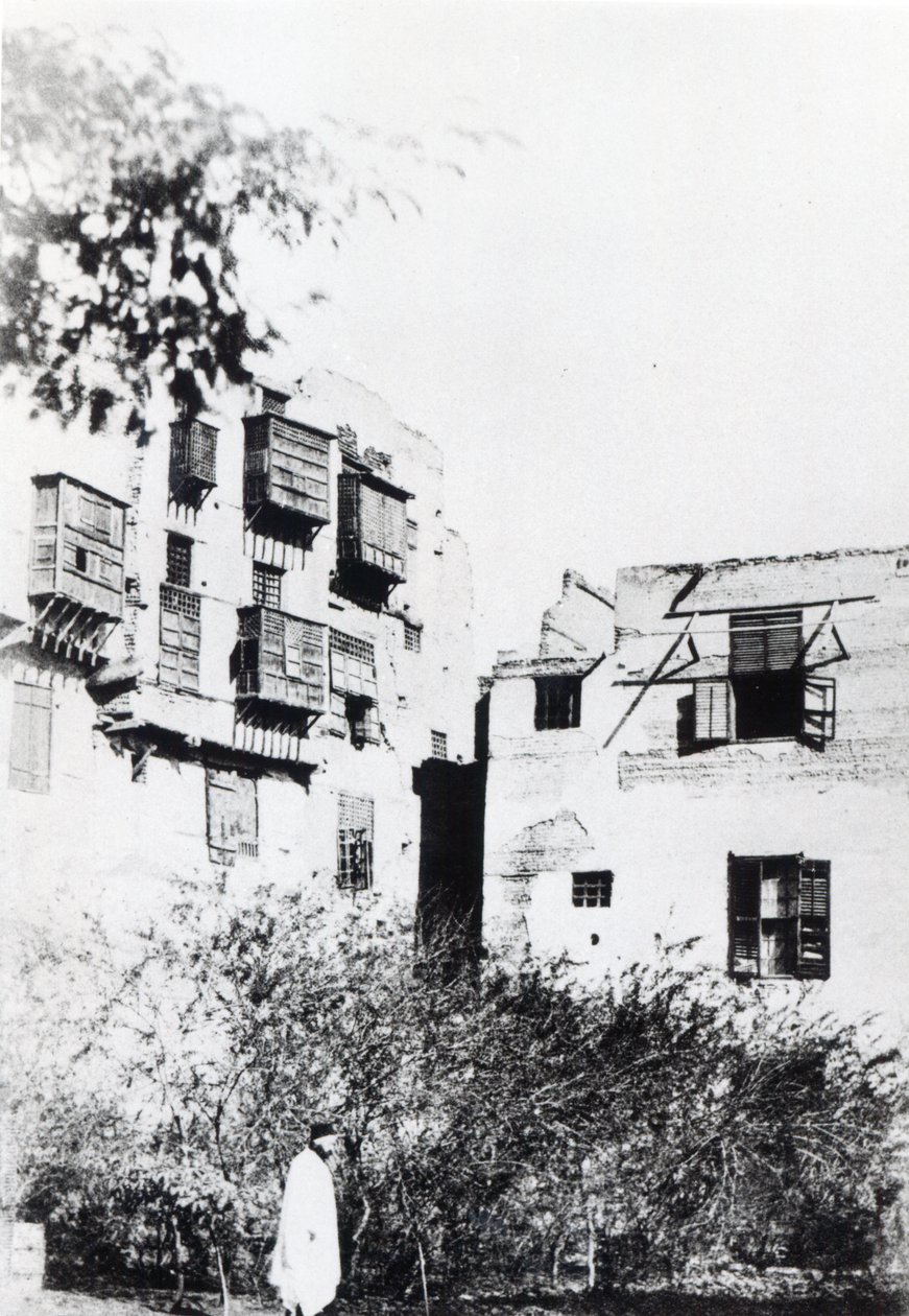 Gustave Flaubert (1821-80) en El Cairo, 9 de enero de 1850 de Maxime Du Camp