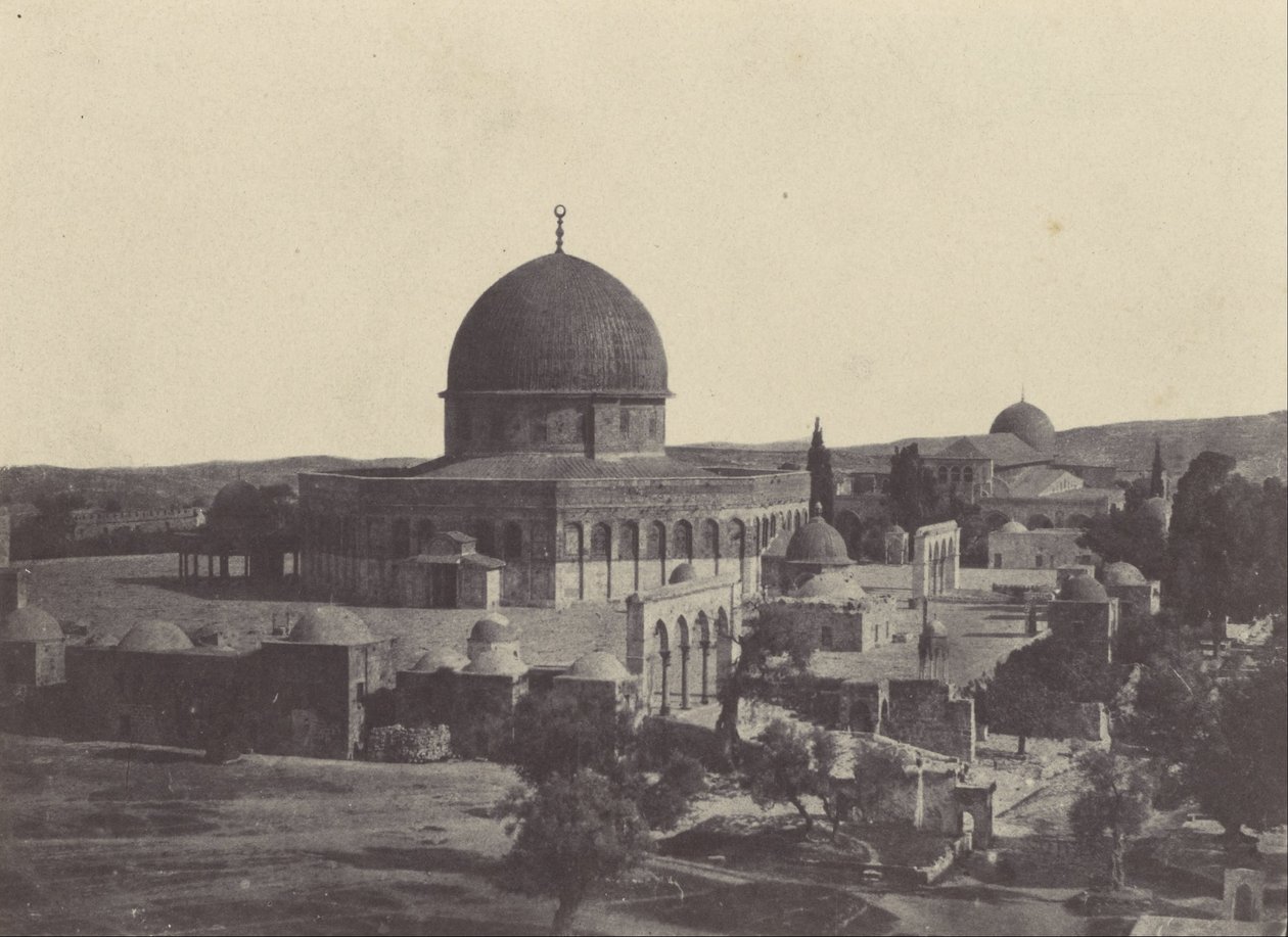 Palestina. Jerusalén. Mezquita de Omar de Maxime Du Camp