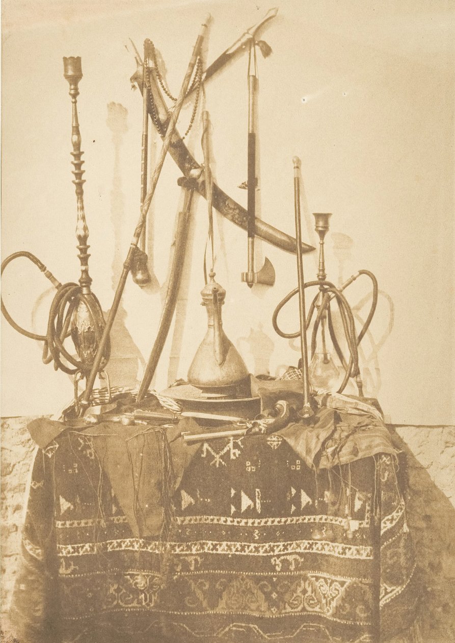 Armas y utensilios de El Cairo, diciembre 1849-enero 1850 de Maxime Du Camp