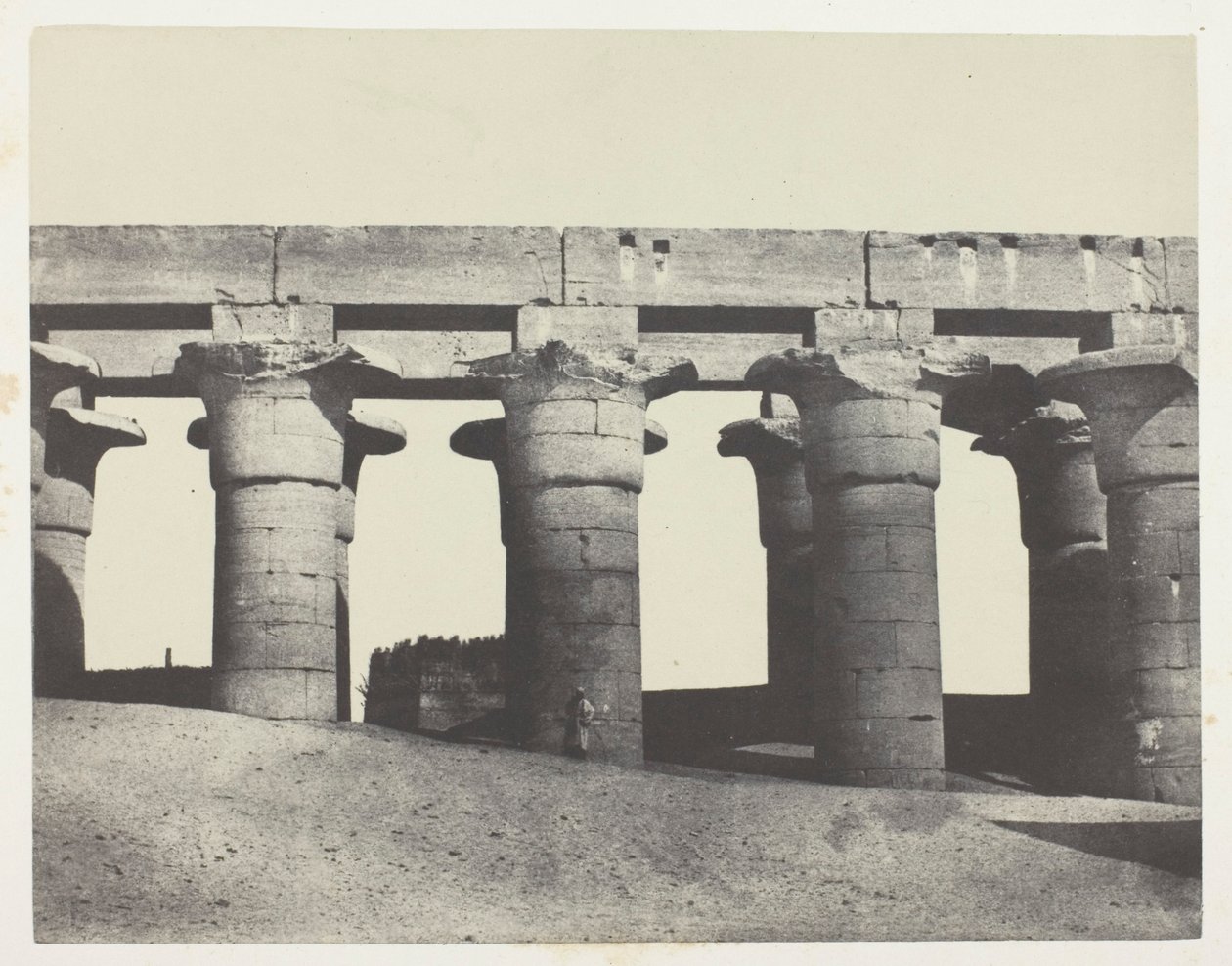 Louqsor, Gran Columnata del Palacio; Tebas de Maxime Du Camp