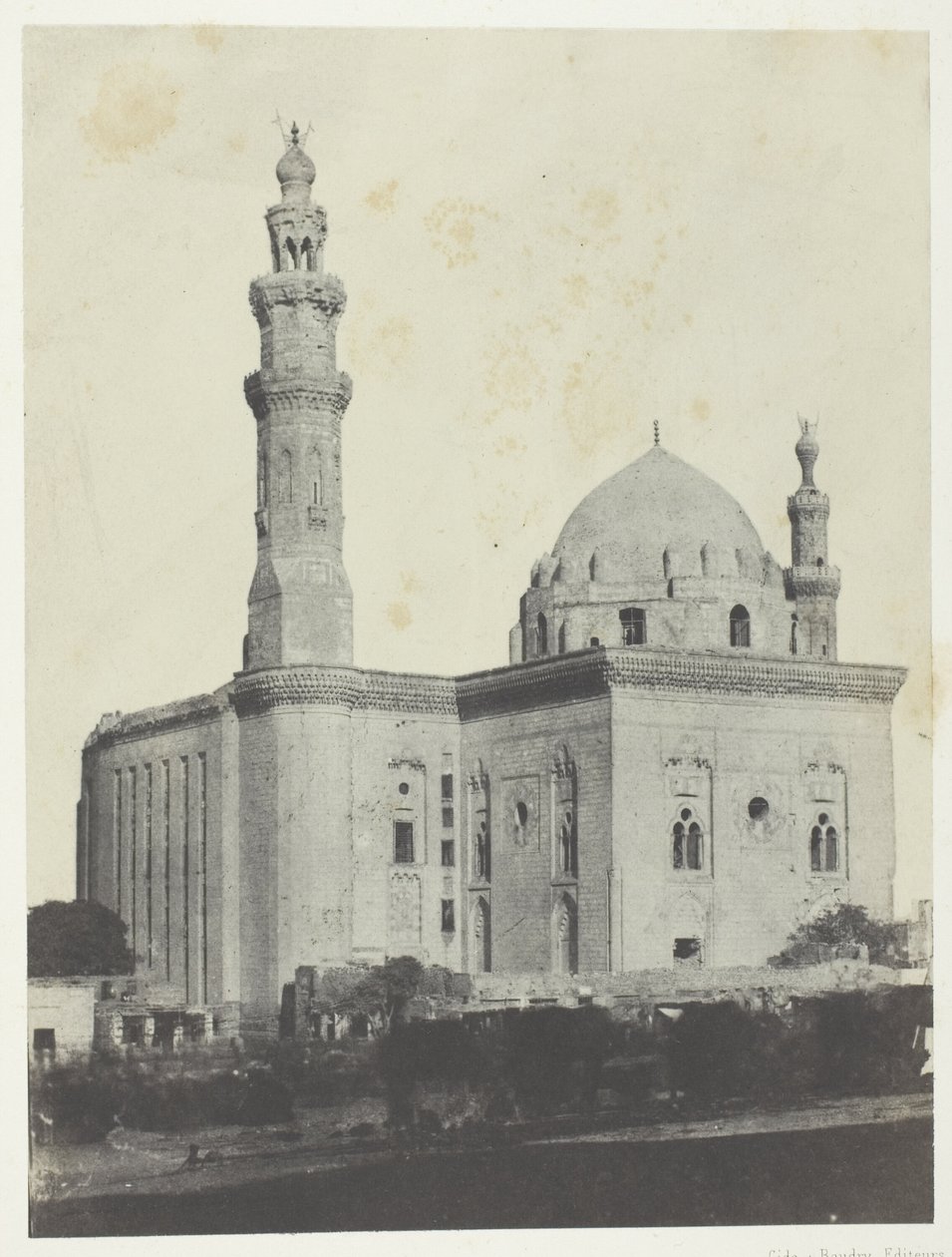 Mezquita del Sultán Hassan, El Cairo de Maxime Du Camp