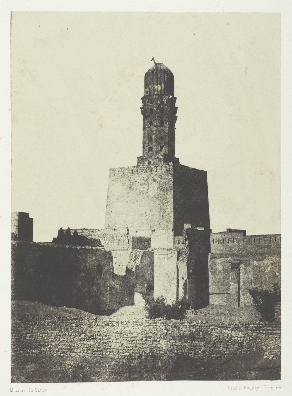 Mezquita del Califa Haakem Biamrillah, El Cairo de Maxime Du Camp