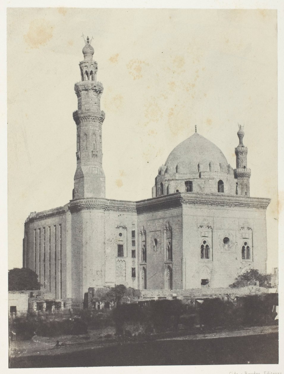 Mezquita del Sultán Hassan, El Cairo de Maxime Du Camp