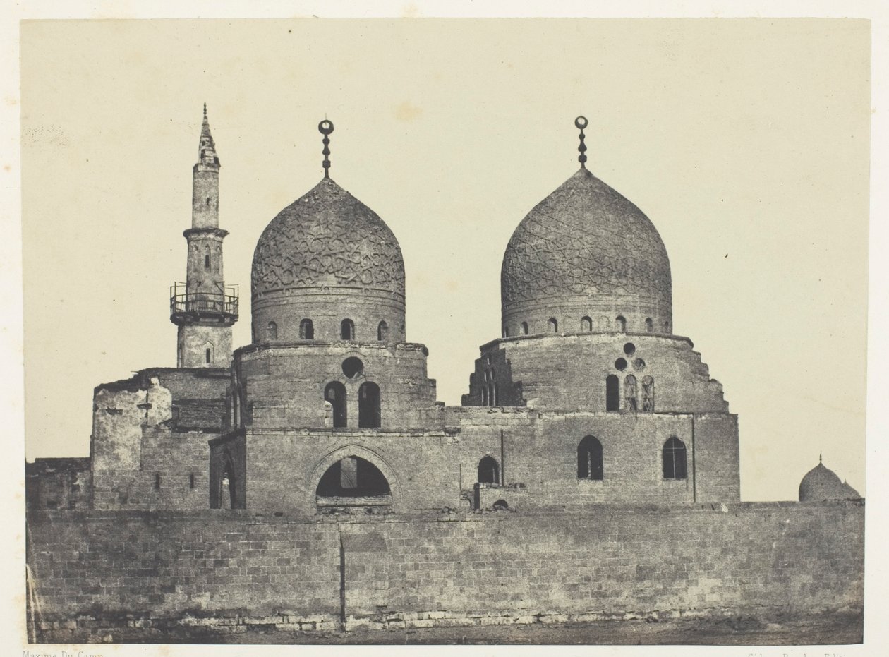 Mezquita y Tumba del Sultán Kansou-el-Gouri, El Cairo de Maxime Du Camp