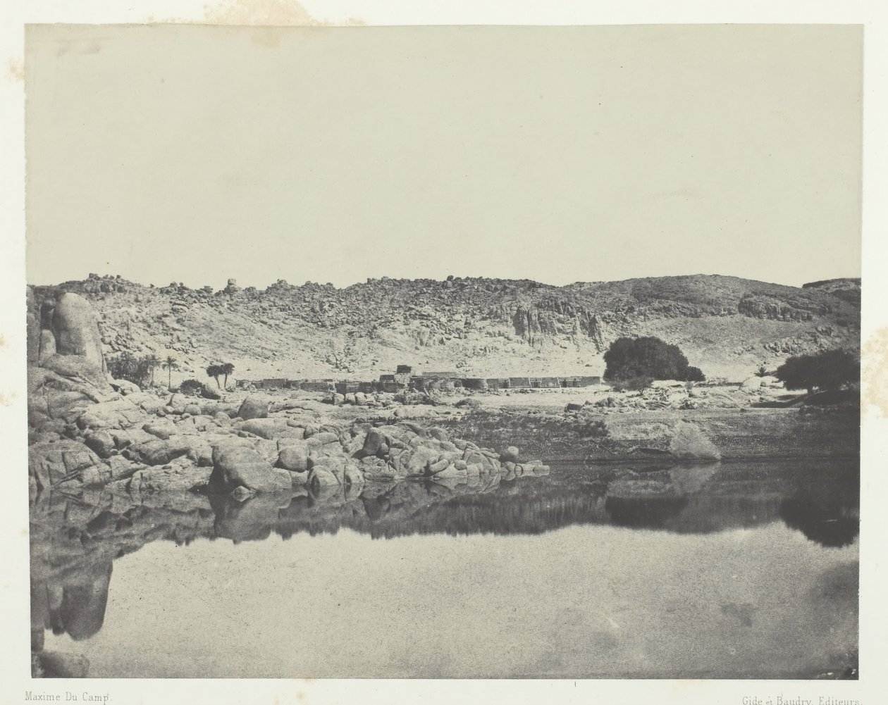 Rive Septentrionale du Nil Village d