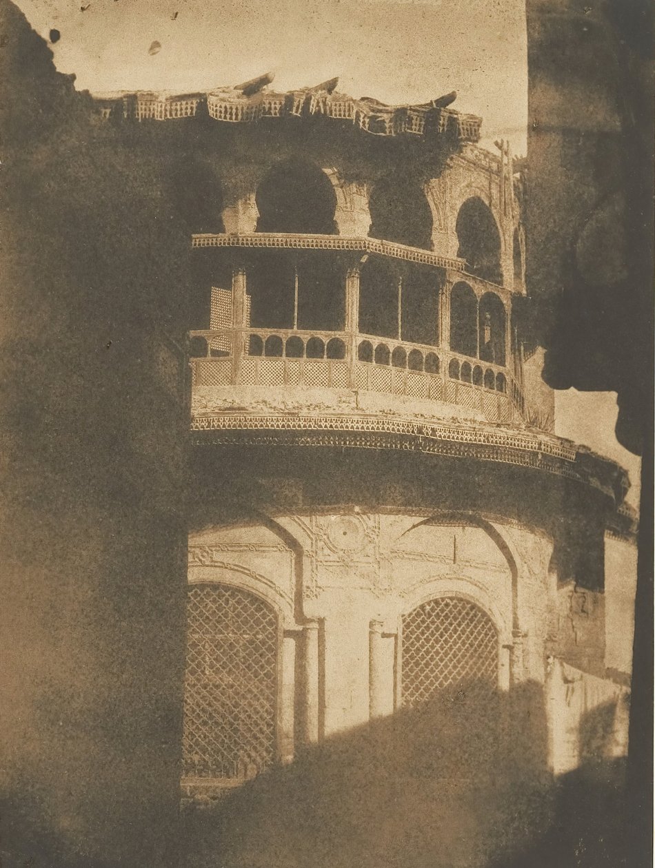 Sibila o Fuente y Escuela de Souk-el-asr, en El Cairo, diciembre de 1849-enero de 1850 de Maxime Du Camp