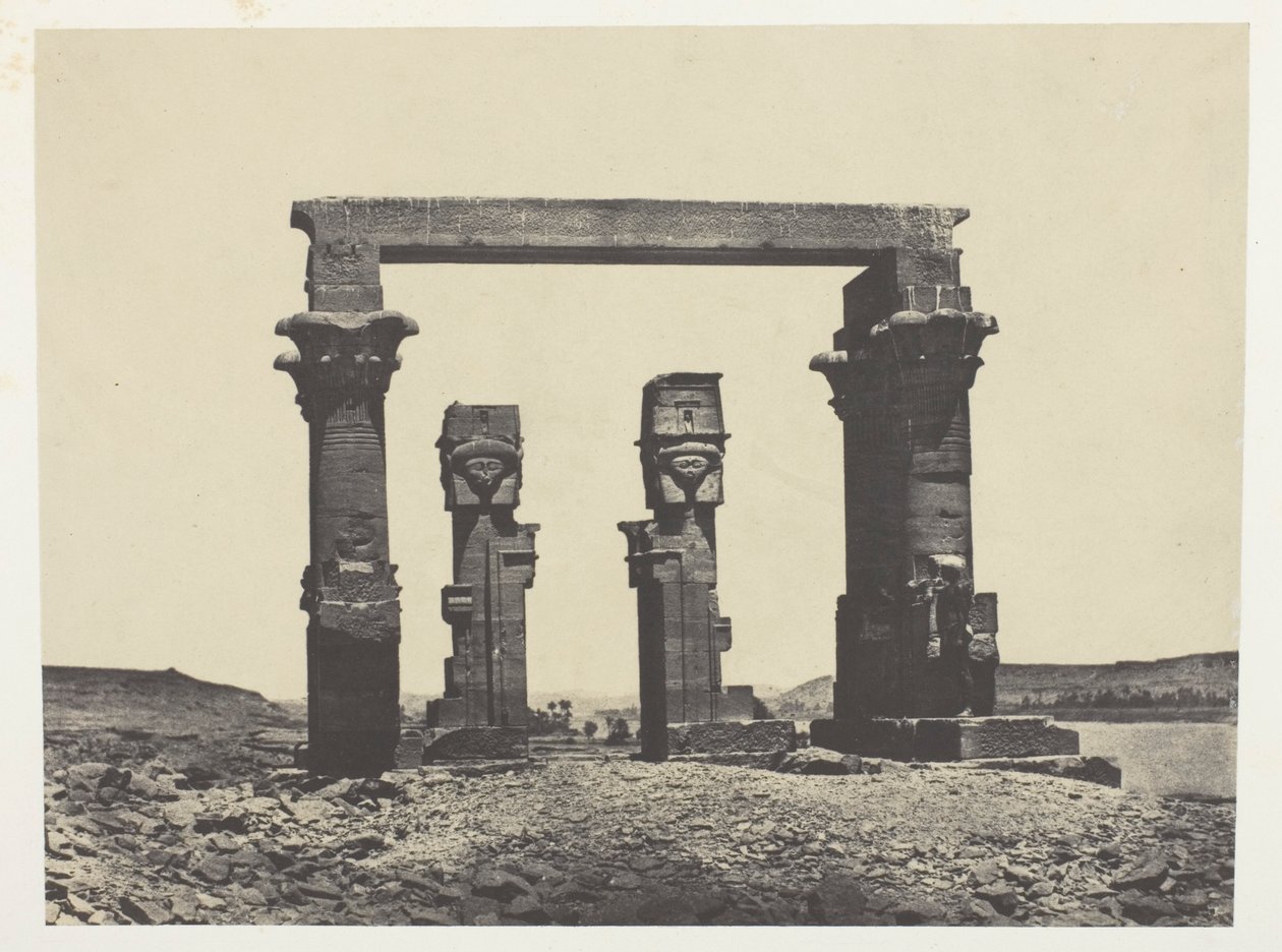 Templo de Kardassy, Nubia de Maxime Du Camp