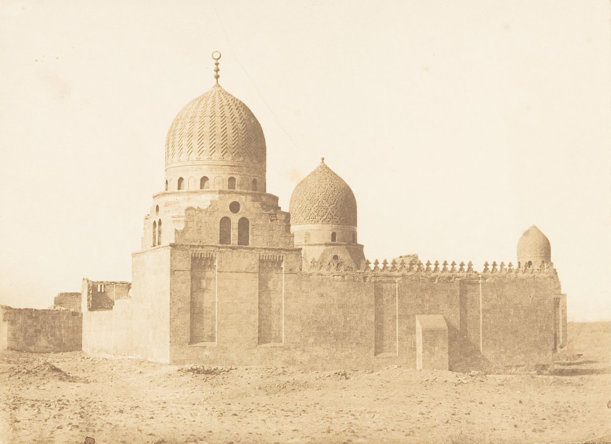Tumba de los Sultanes Mamelucos, en El Cairo, diciembre 1849-enero 1850 de Maxime Du Camp