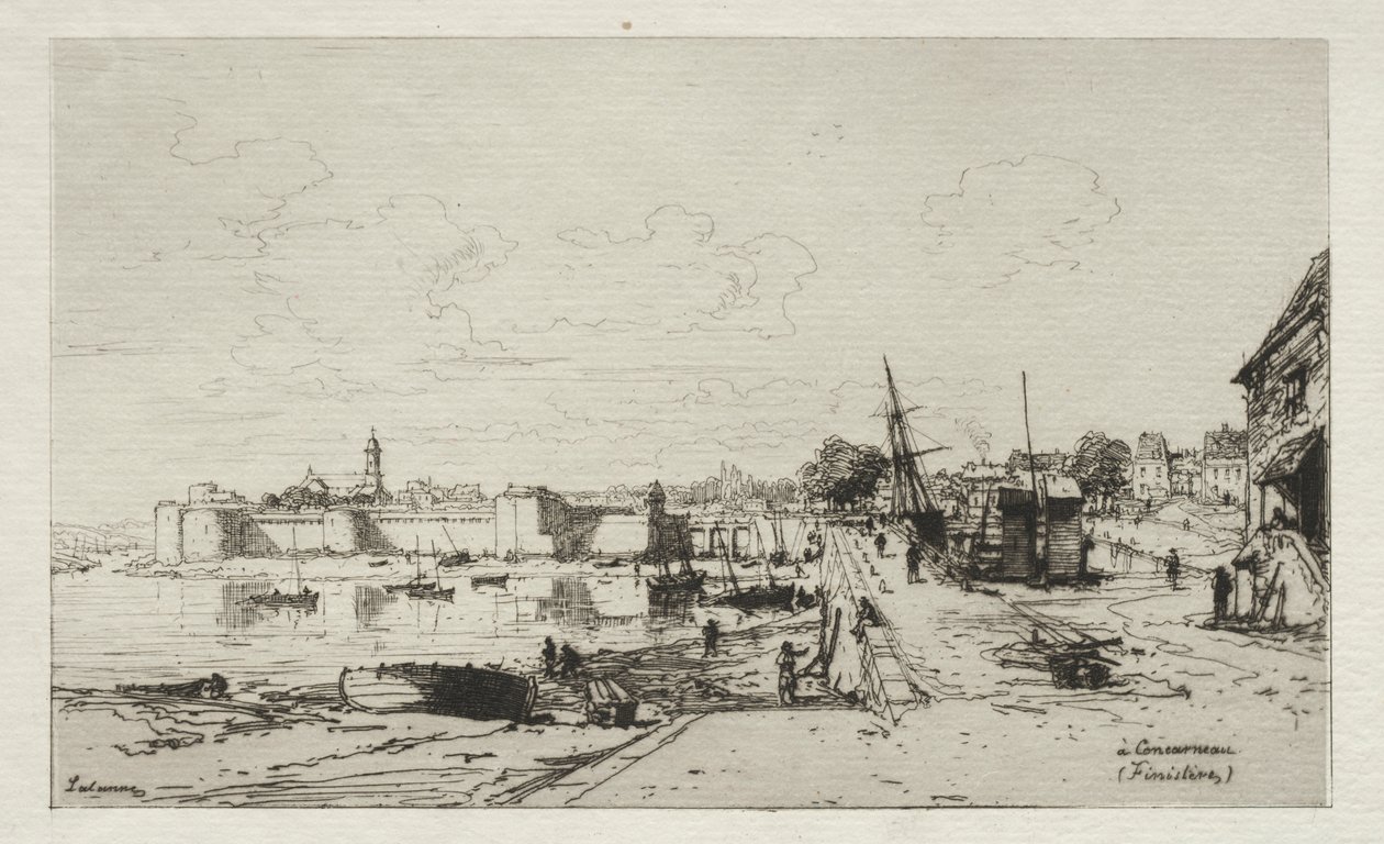 A Concarneau de Maxime Lalanne