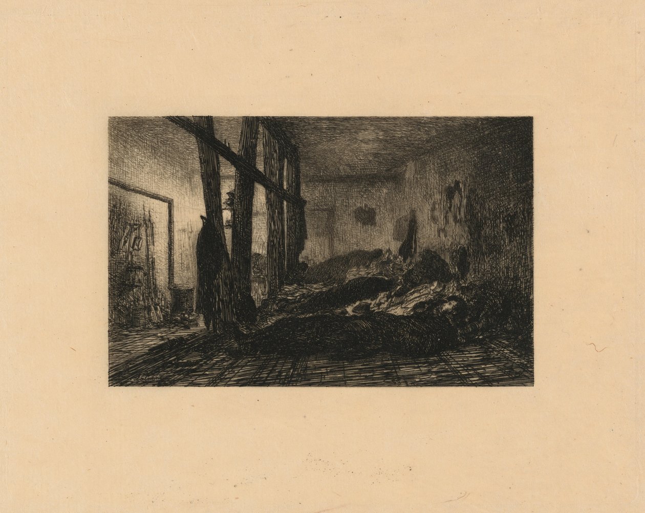 Ein Wachposten de Maxime Lalanne