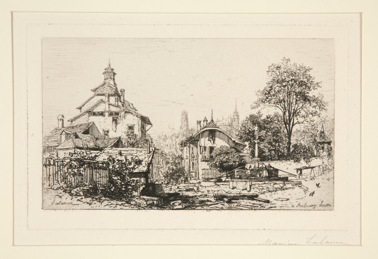 A Insbourg, Suiza (En Insbourg, Suiza) de Maxime Lalanne