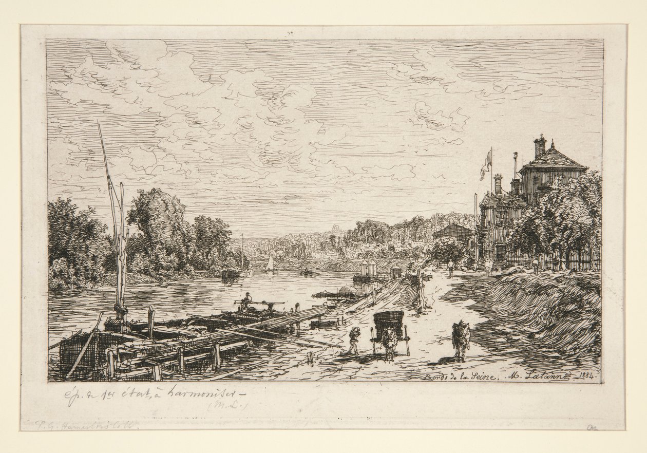 Bords de la Seine (Shores of the Seine) de Maxime Lalanne