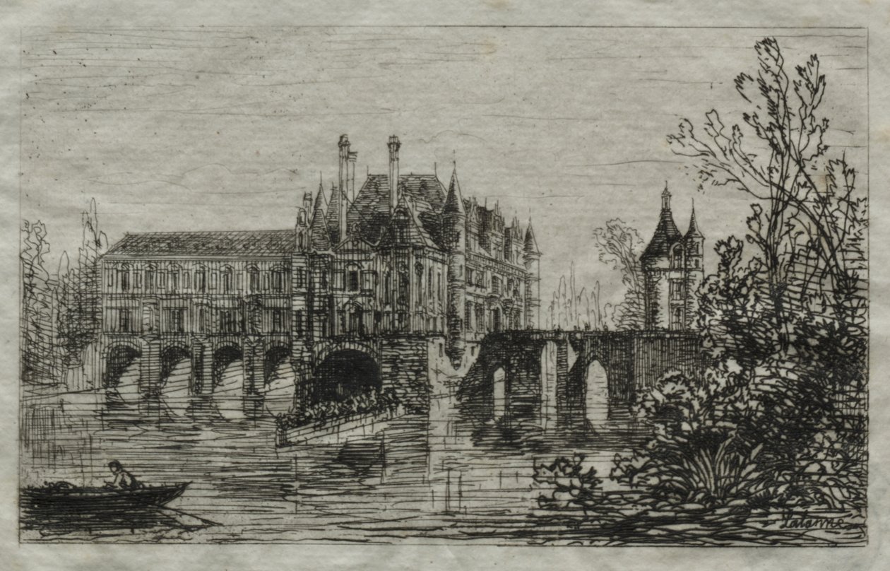 Castillo de Chenonceau de Maxime Lalanne