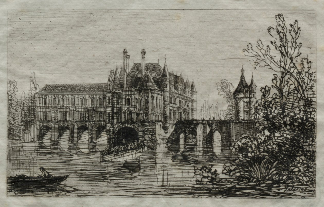 Castillo de Chenonceau de Maxime Lalanne
