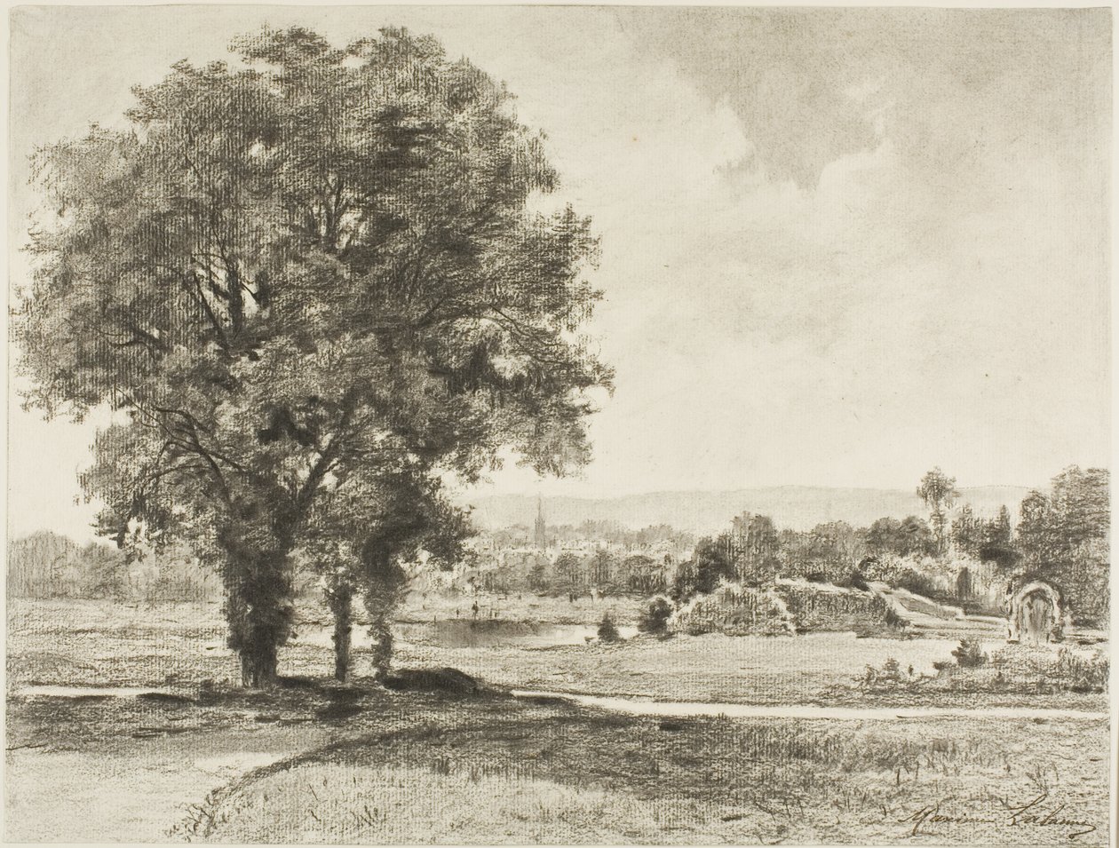 Paisaje de Maxime Lalanne