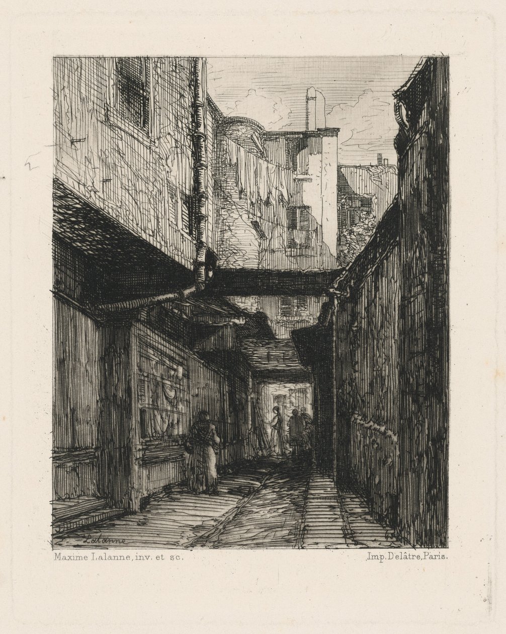 Passage de la Marmite, París de Maxime Lalanne