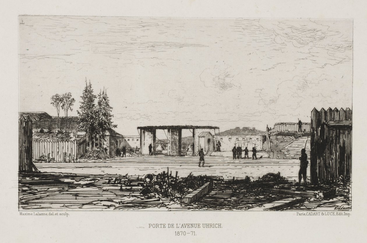 Puerta Avenue Uhrich de Maxime Lalanne