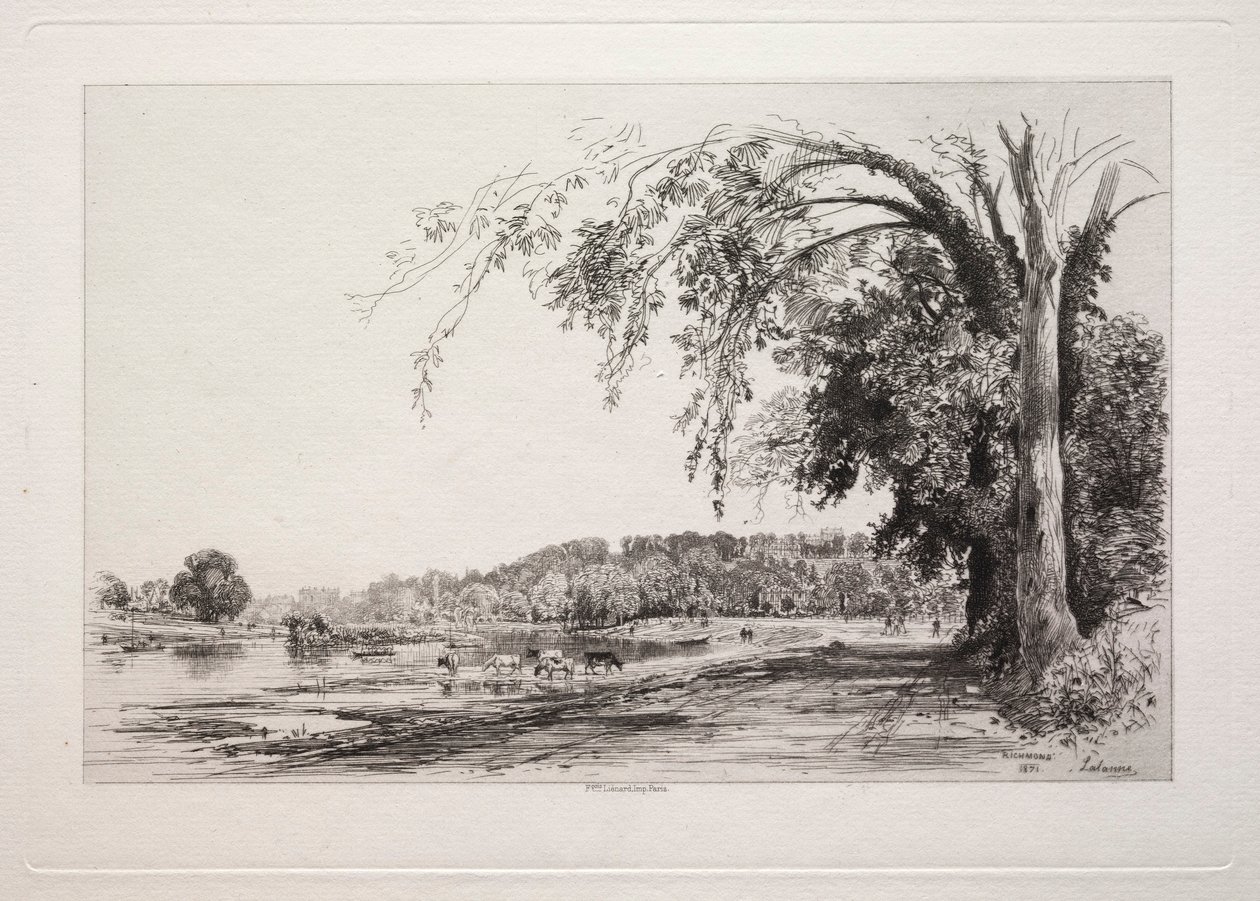 Richmond, 1871 de Maxime Lalanne