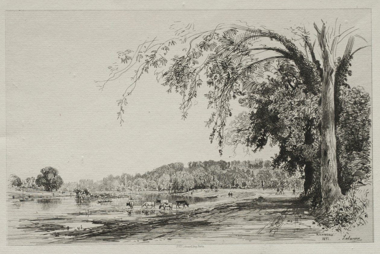 Richmond, 1871 de Maxime Lalanne