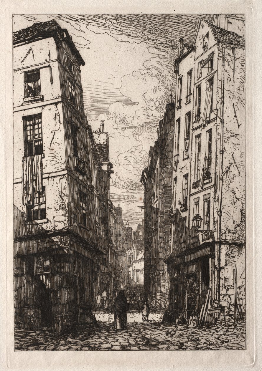 Rue des Marmousets de Maxime Lalanne