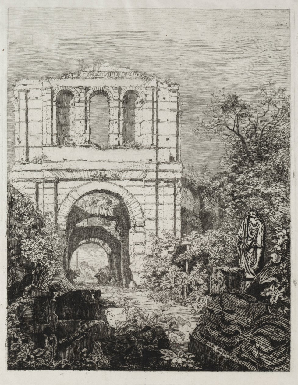 Ruinas del Palacio Lallien de Maxime Lalanne