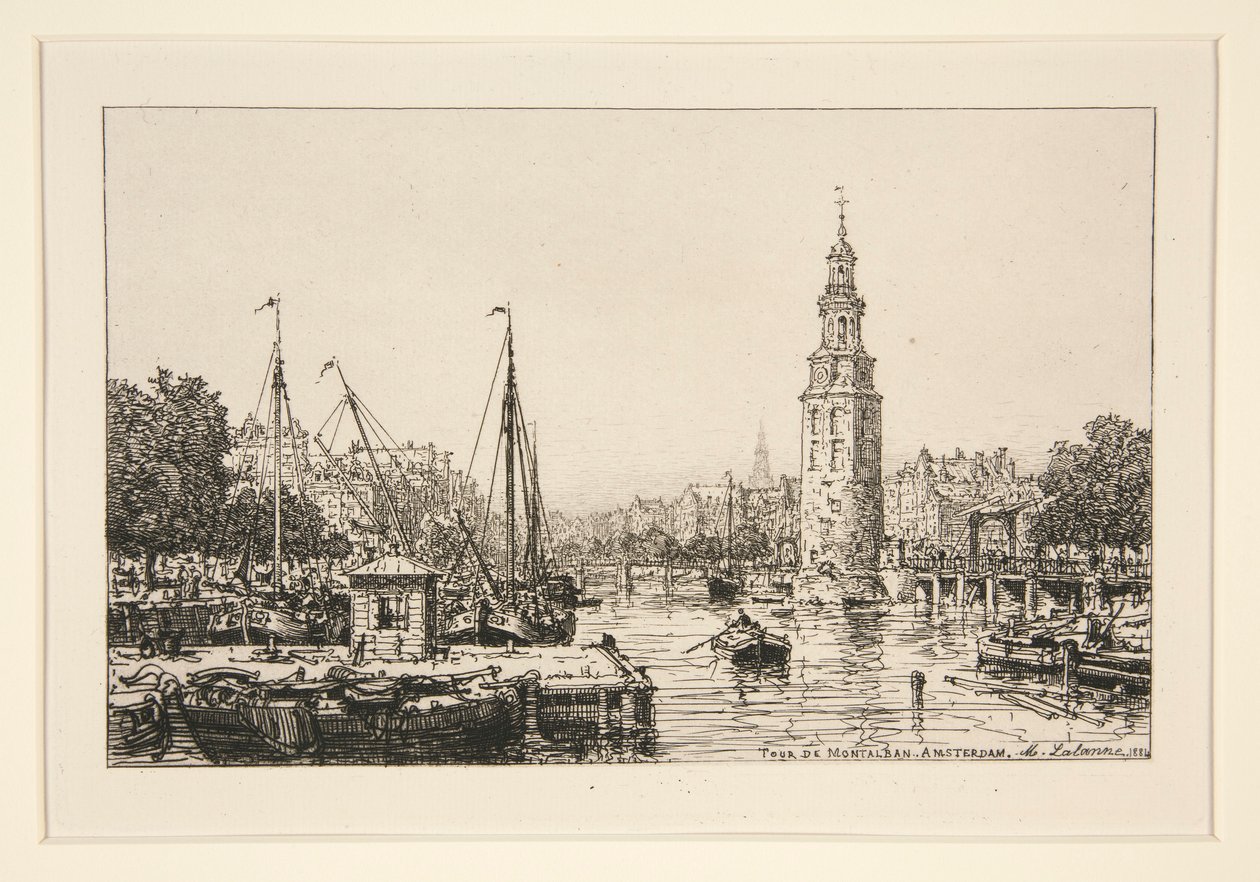 Tour de Montalbán, Ámsterdam (Torre Montalbán, Ámsterdam) de Maxime Lalanne