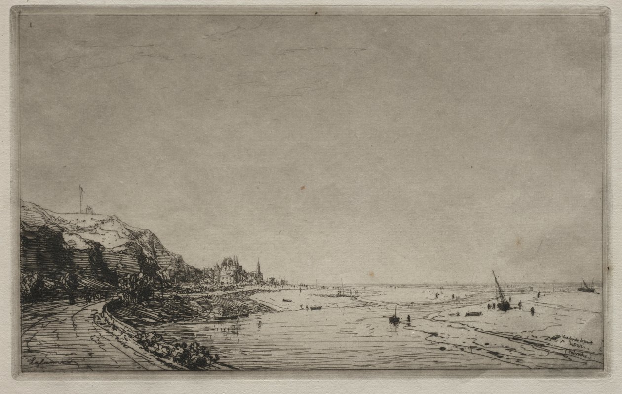 Vista desde Port du Dives (Calvados) de Maxime Lalanne