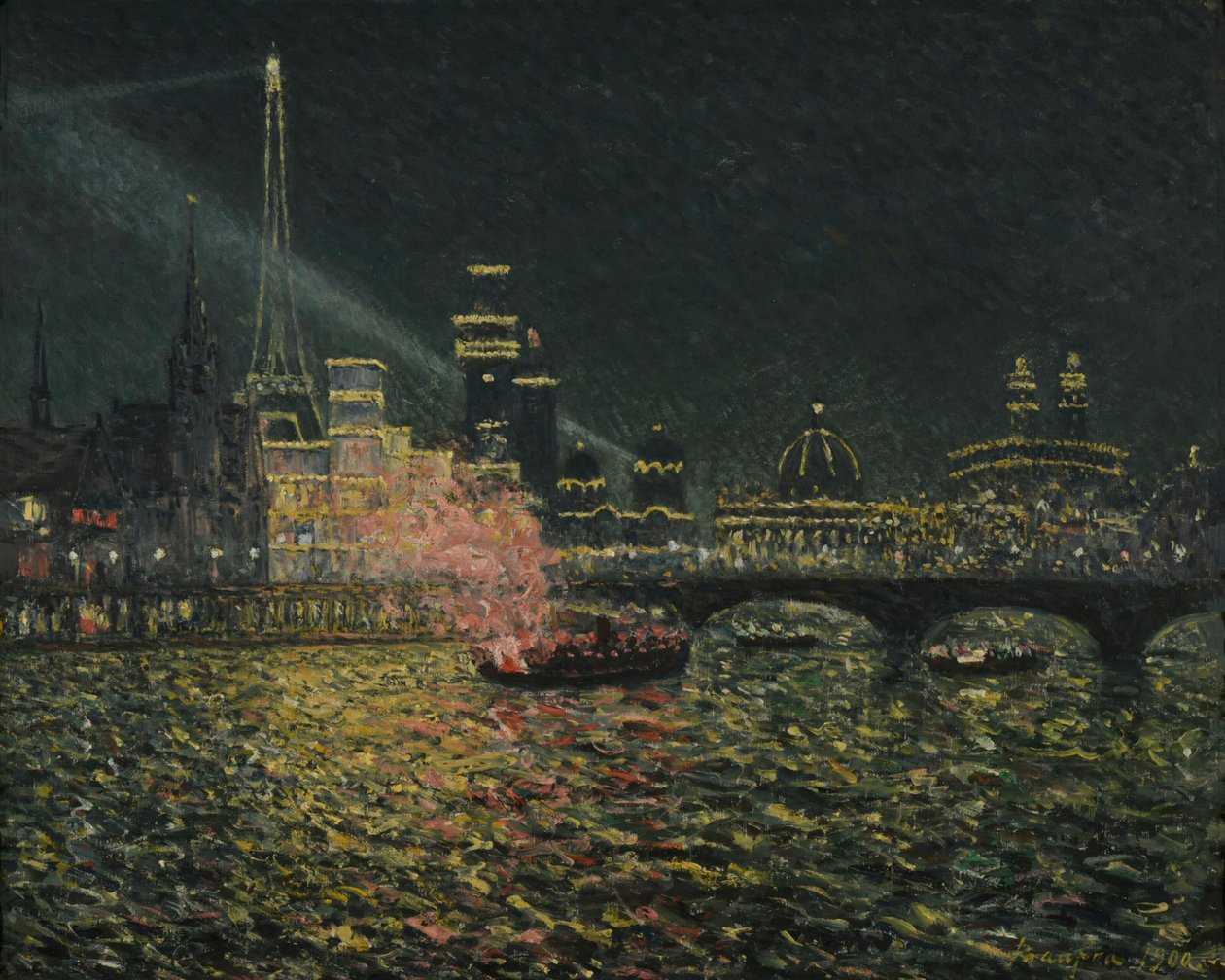 Féerie nocturne: Exposición universal 1900, 1900 de Maxime Maufra