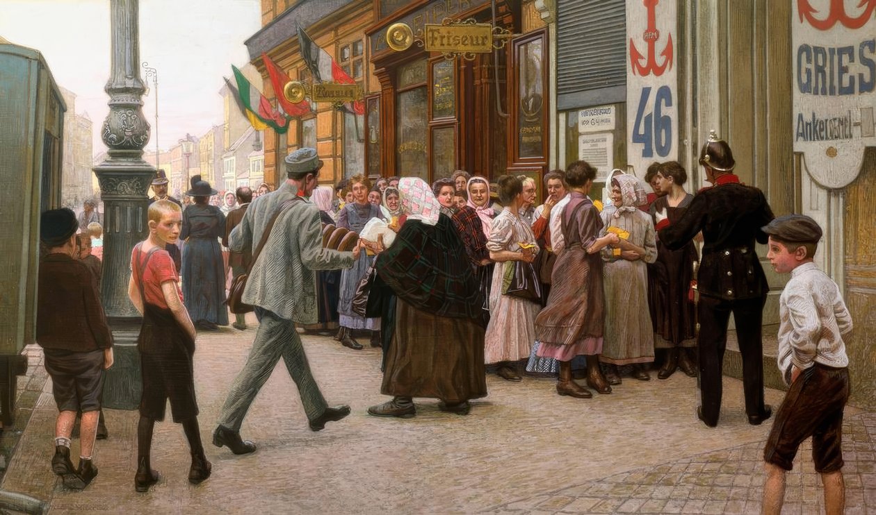 Venta de pan de ancla en el 3er distrito de Viena de Maximilian Lenz