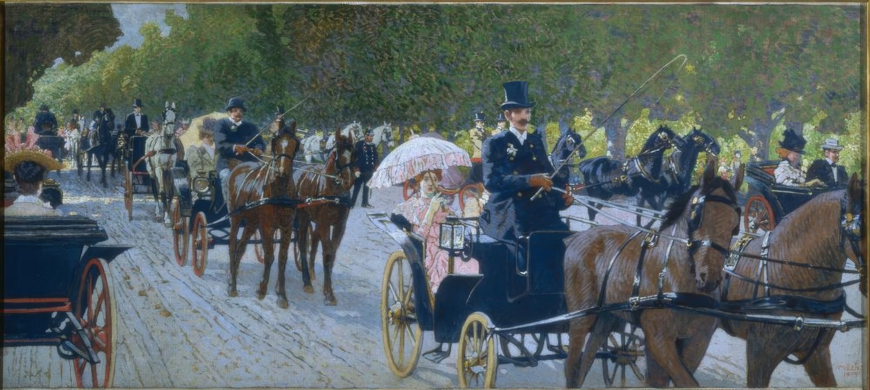 Paseo en el Prater de Maximilian Lenz