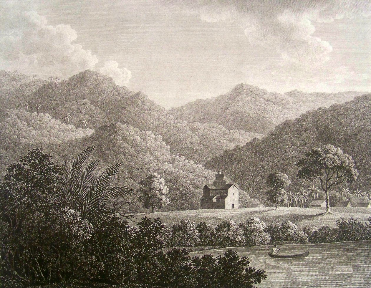 Vista de la Misión de San Fiel de Maximilian zu Wied Neuwied