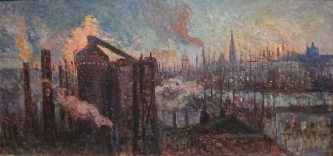 Gran Ville Industrial de Maximilien Luce