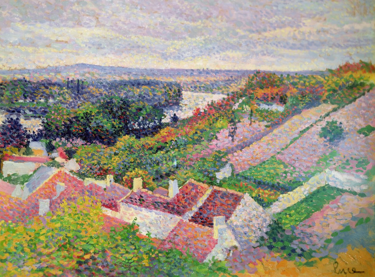 Paisaje de Maximilien Luce