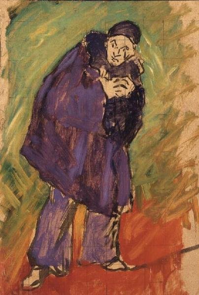 Estudio de un Pierrot para Mevisto, 1891 de Maximilien Luce