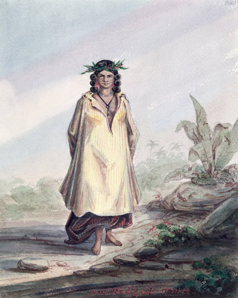 Joven mujer de Tahití de Maximilien Radiguet