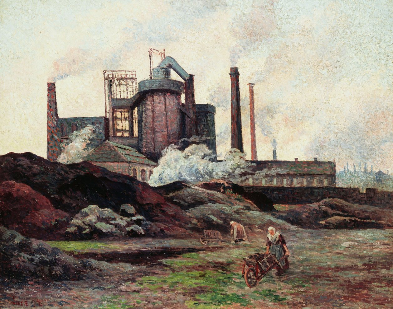 La fábrica, 1898 de Maximilien Luce