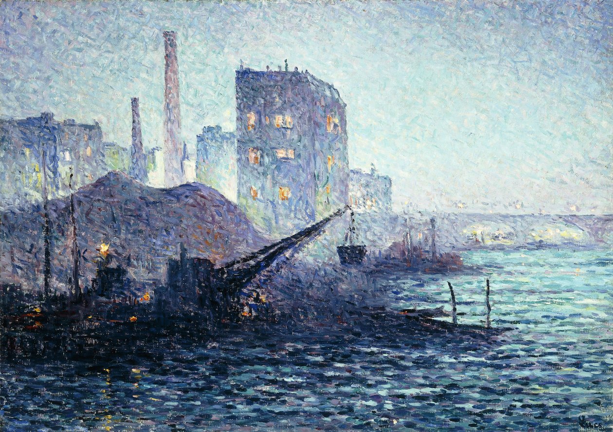 El Támesis en Londres de Maximilien Luce