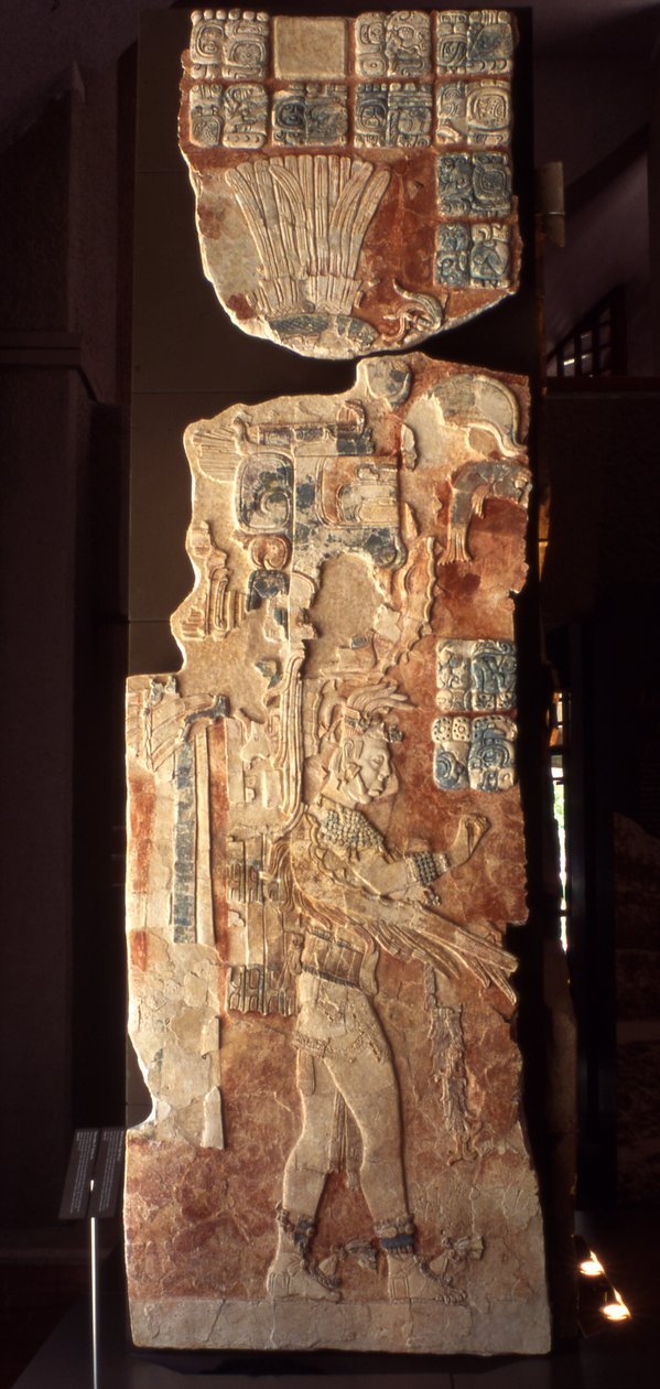 Estela del Rey Pacal 12 de Mayan