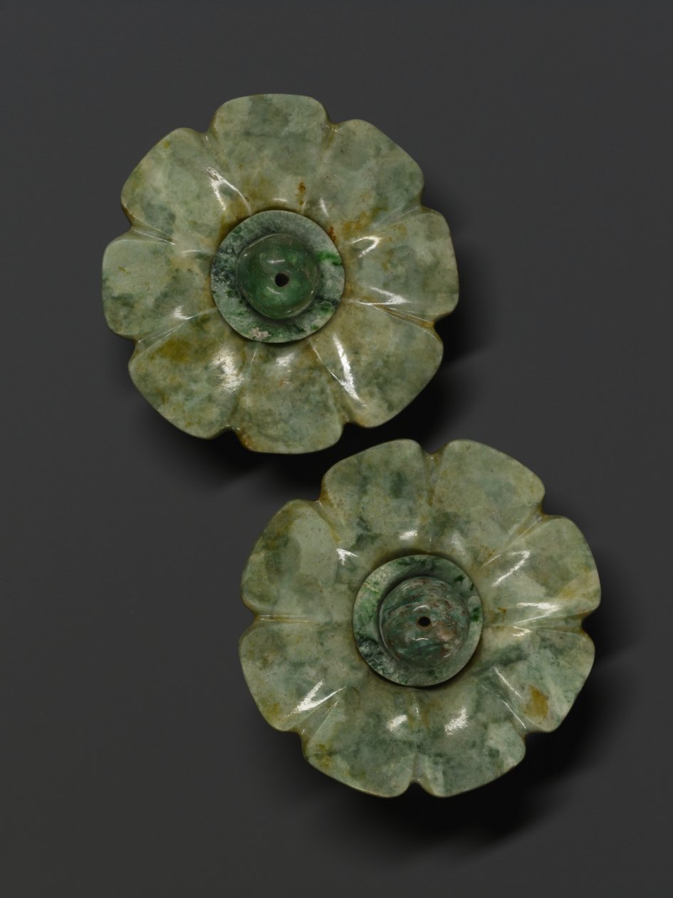 Par de adornos para orejas de Mayan Mayan