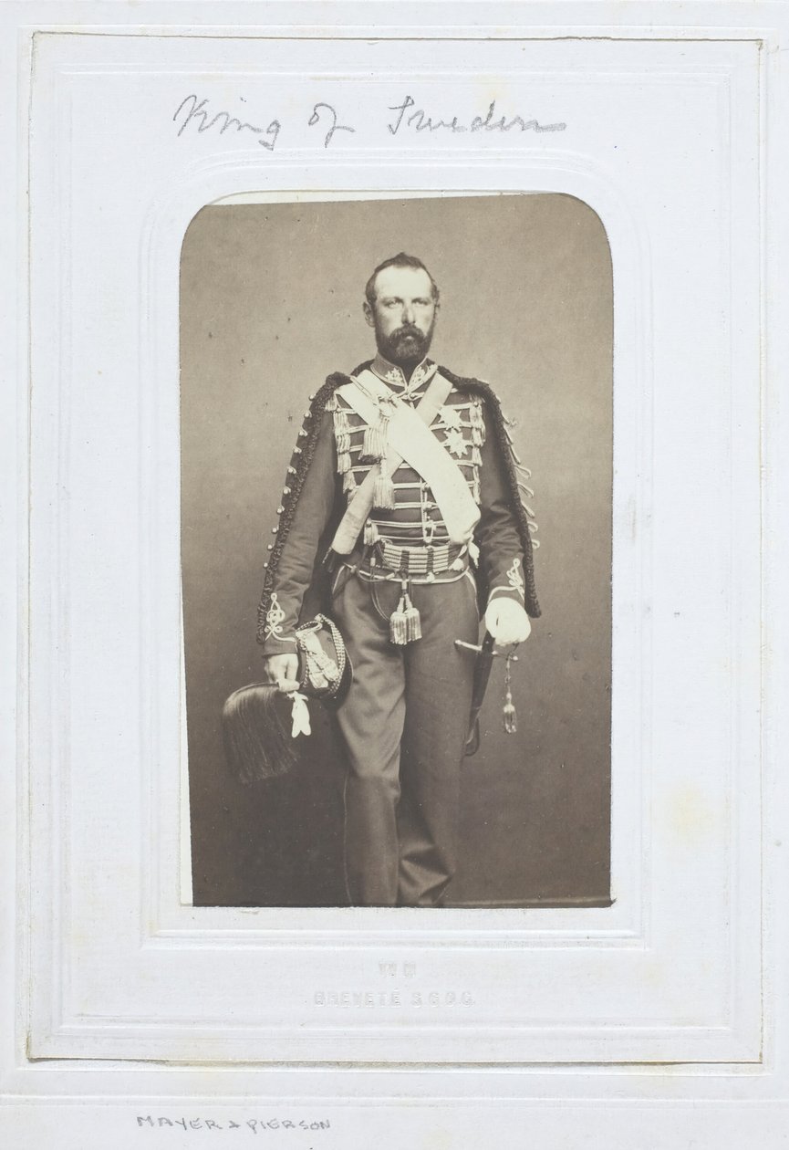 Rey de Suecia, 1860-69 de Mayer and Pierson
