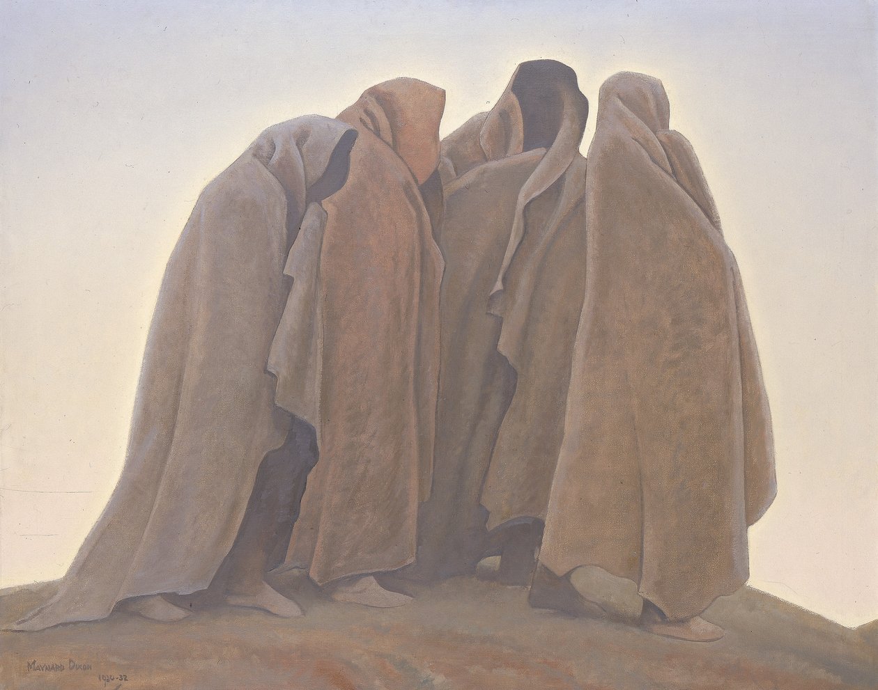 Formas del miedo de Maynard Dixon