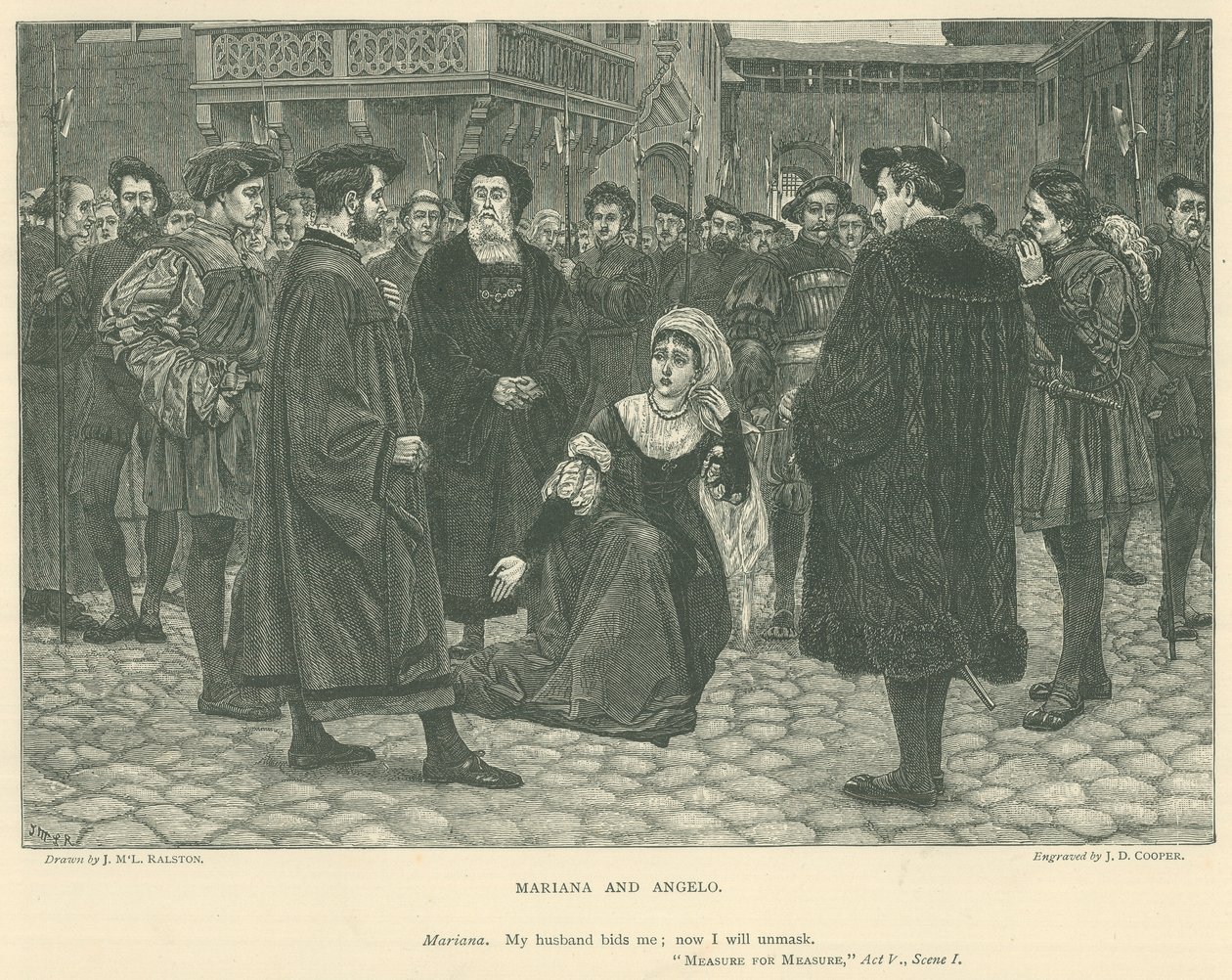 Ilustración de Medida por medida (grabado) de McLaren John Ralston