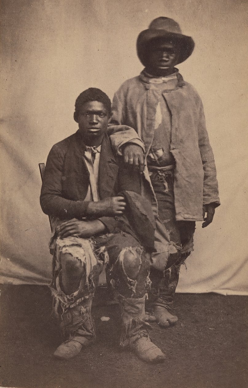 Nuestros exploradores y guías en 1863 en Baton Rouge, Luisiana de McPherson and Oliver.