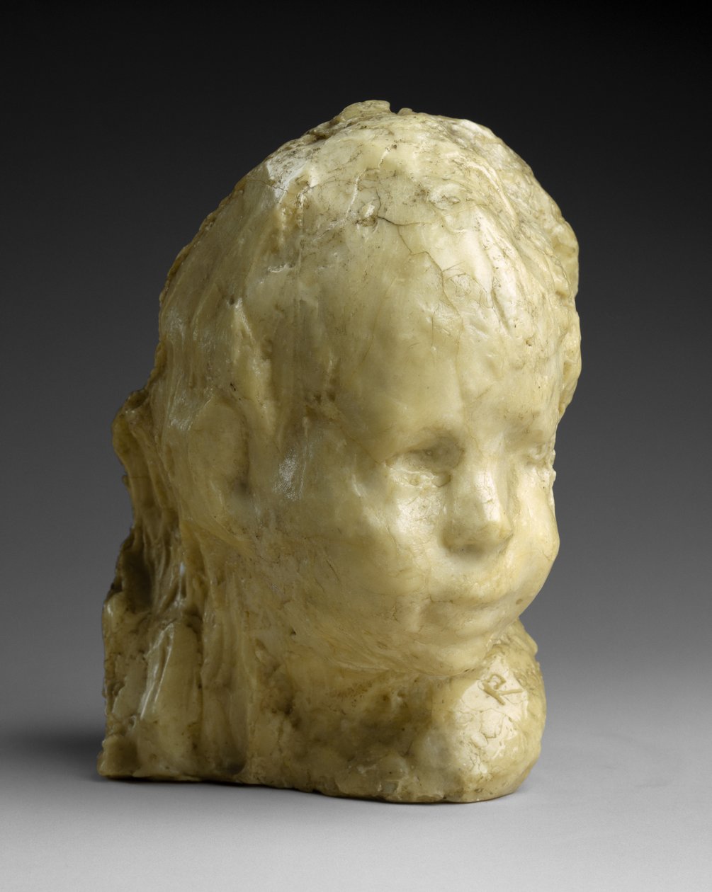 Cabeza de un Niño (El Niño Judío), c.1892 de Medardo Rosso