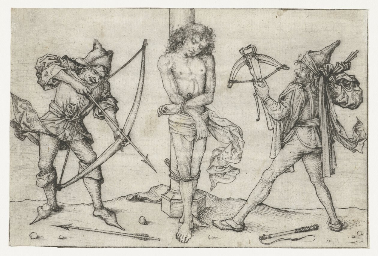 San Sebastián con arqueros de Meester van het Amsterdamse Kabinet