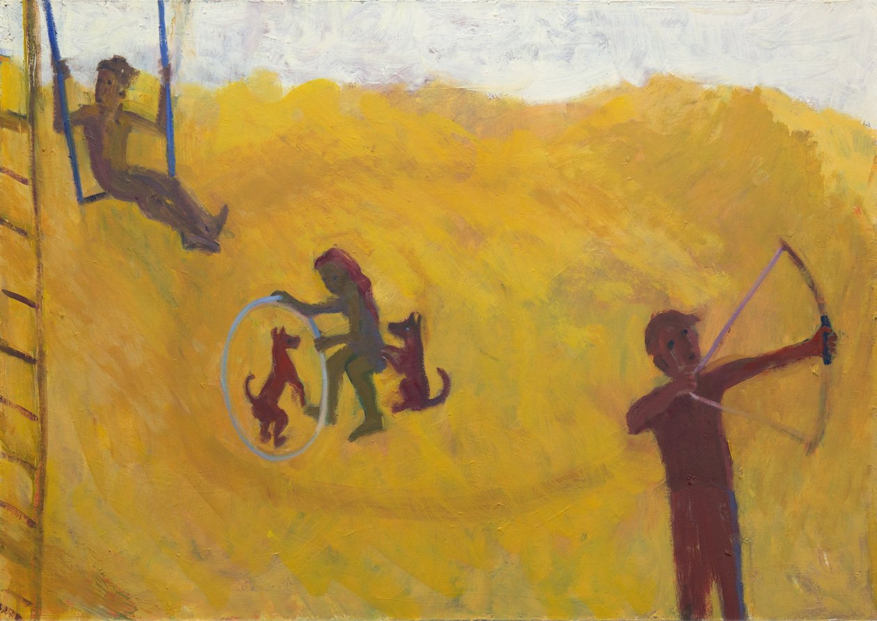 Retrato de familia, 2020 (óleo sobre lienzo) de Megan Williamson