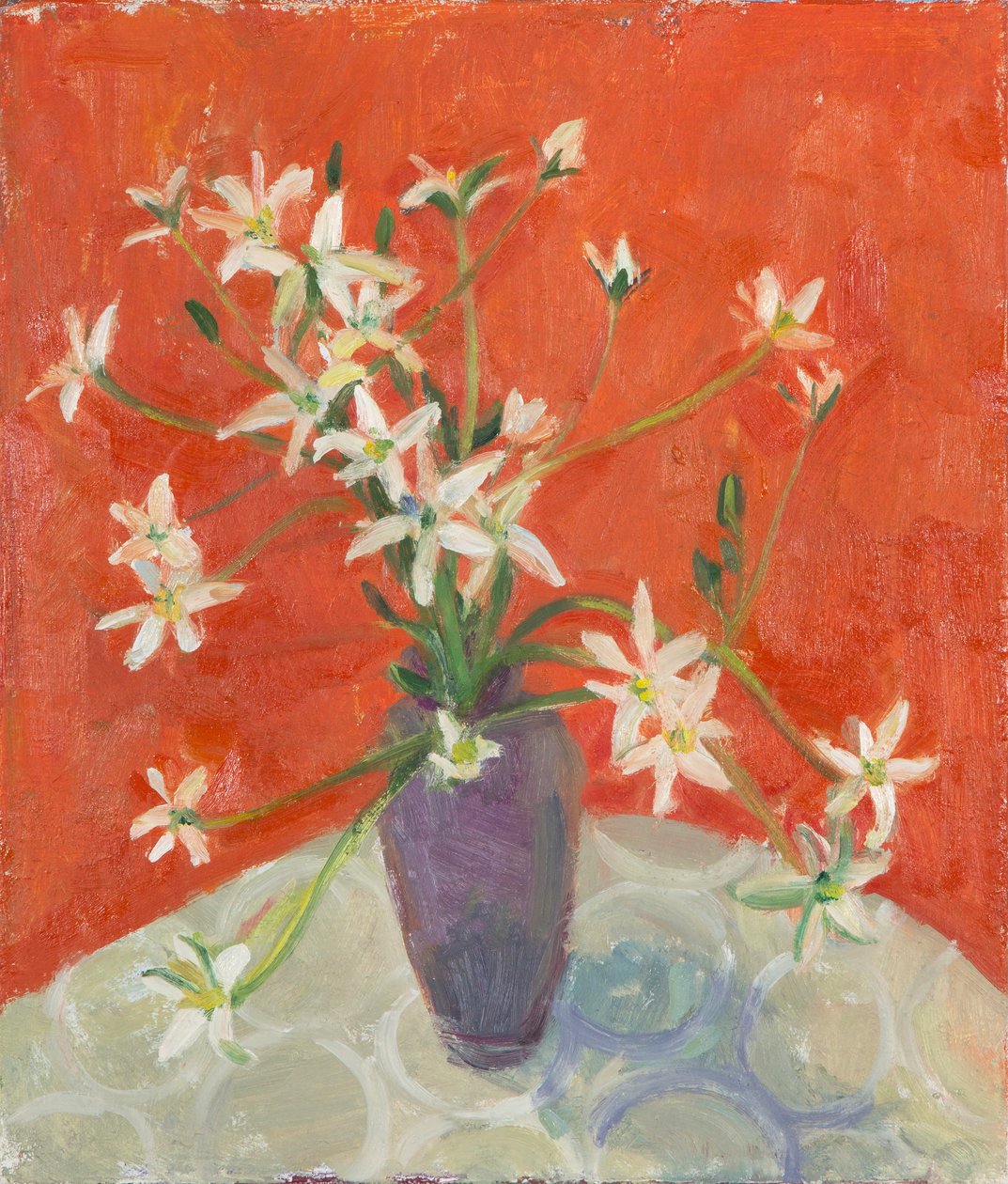 Flor del jardín de otro, 2015 (óleo sobre lienzo) de Megan Williamson